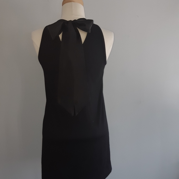 Oxmo sexy mini sleeveless black dress size S - Picture 10 of 15